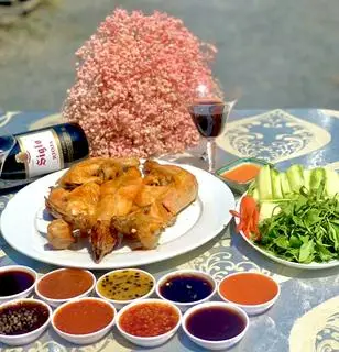 Hình ảnh Gà nướng sốt mắm nhĩ Phú Quốc ( rất cay)