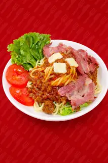 Hình ảnh MÌ Ý SỐT BÒ BẰM BA RỌI XÔNG KHÓI