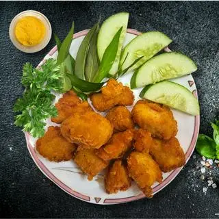 Hình ảnh Gà Viên Popcorn Lắc Phô Mai