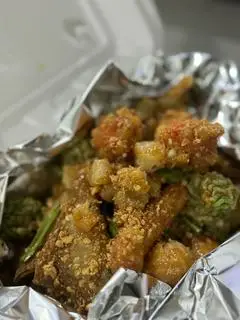 Hình ảnh SỐT MẮM ME (chỉ có sốt+ Rau Muống hoặc Đậu bắp+ Tóp Mỡ)