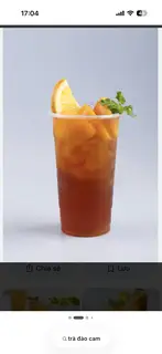 Hình ảnh Trà đào cam
