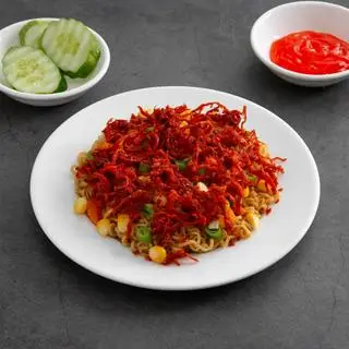 Hình ảnh Mì trộn bò khô