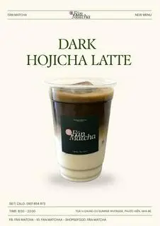 Hình ảnh Dark Hojicha Latte
