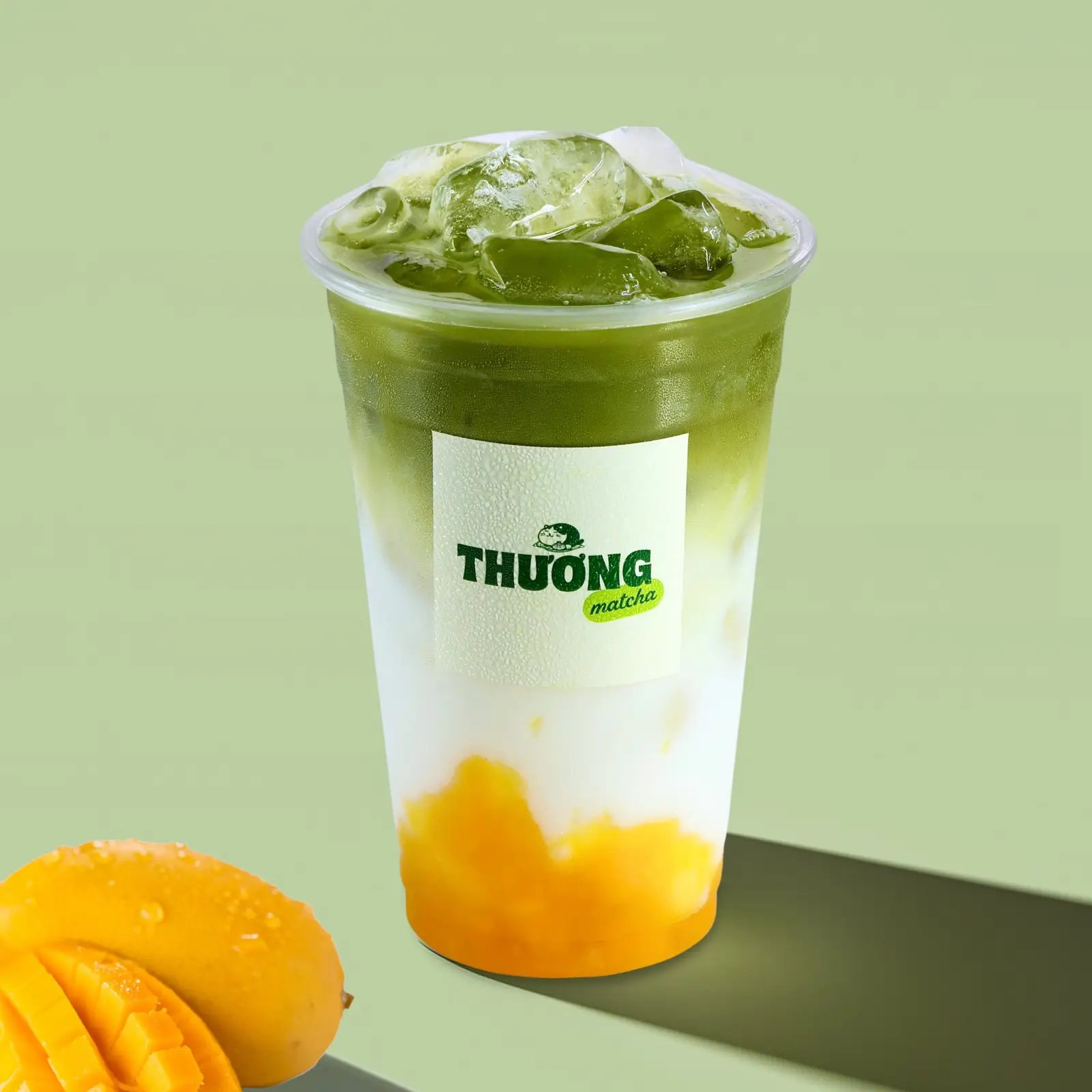 Hình ảnh Matcha latte xoài