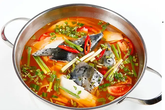 Hình ảnh Lẩu Đầu Cá Hồi