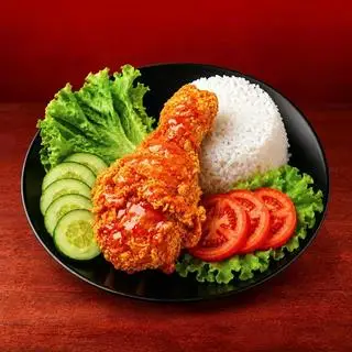 Hình ảnh Cơm gà xốt