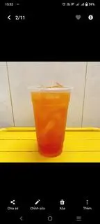 Hình ảnh Trà đào (Ly 700ml)