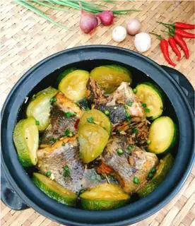 Hình ảnh cá rô kho bầu 
