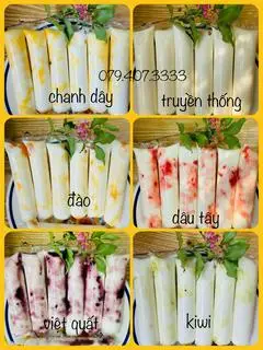 Hình ảnh Sữa chua túi mix trái cây