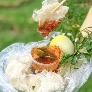 Hình ảnh Bánh Tráng chấm Nhà Anh Thư ăn là ghiền