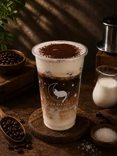 Hình ảnh Cà Phê Sữa Tươi Kem Muối