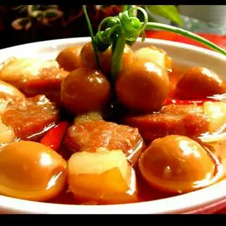 Hình ảnh Cơm thịt kho trứng