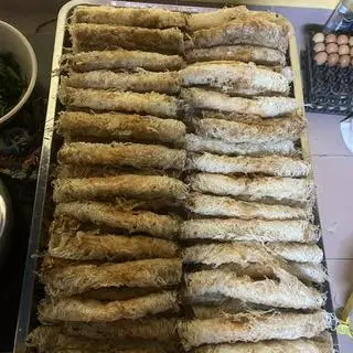 Hình ảnh Nem cuốn tôm thịt chiên sơ (10 chiếc)