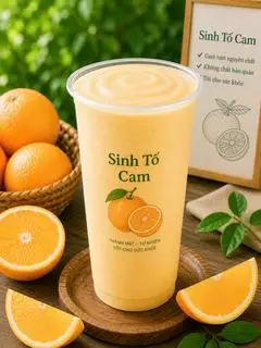 Hình ảnh Sinh Tố Cam