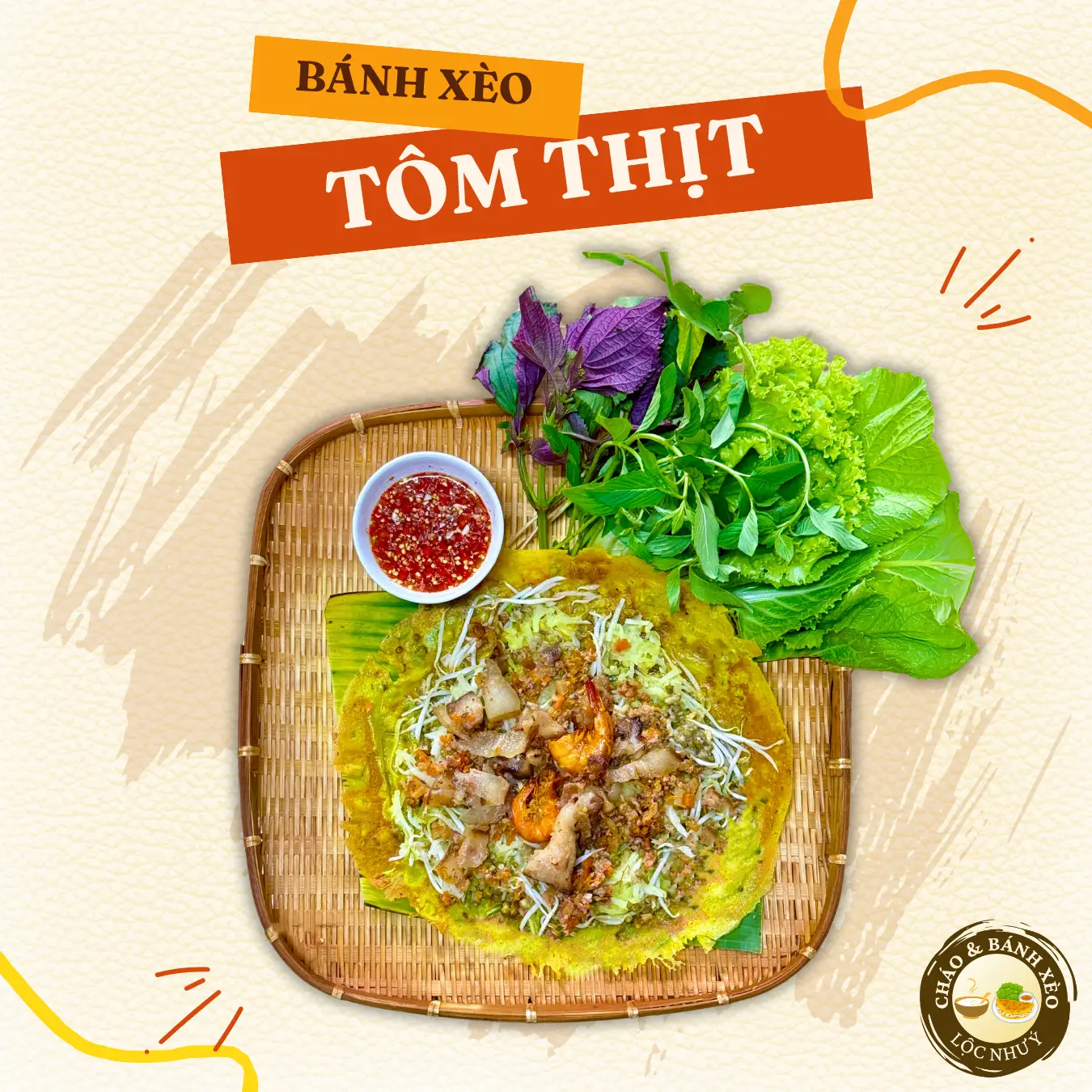 Hình ảnh Bánh Xèo Tôm Thịt