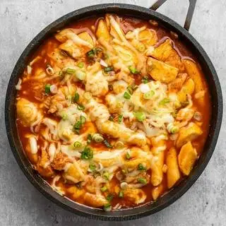 Hình ảnh Tokbokki Phô Mai Sợi