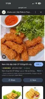 Hình ảnh Nem thịt đặc biệt ( 5 cây)