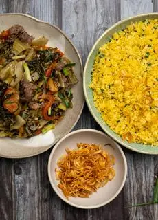 Hình ảnh cơn rang dưa bò