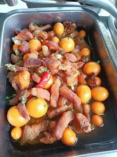 Hình ảnh Thịt kho trứng non
