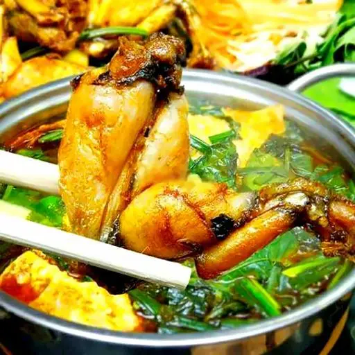 Hình ảnh Ếch thêm nhúng lẩu