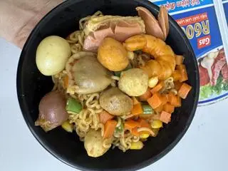 Hình ảnh Mì trộn thập cẩm 2 gói mì