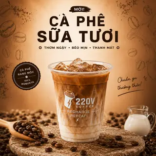 Hình ảnh Cà phê sữa tươi
