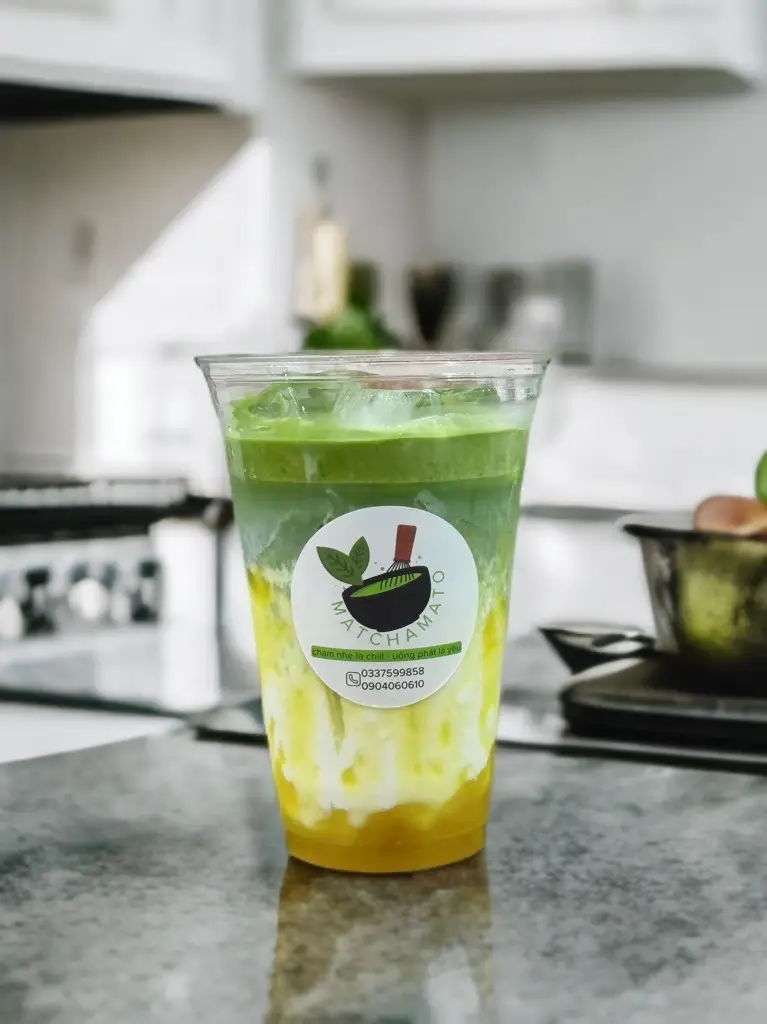 Hình ảnh Matcha Latte Xoài - 500ML