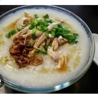 Hình ảnh cháo nấm chay thập cẩm