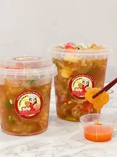 Hình ảnh Gân bò ngâm mắm nhĩ chua ngọt 600g