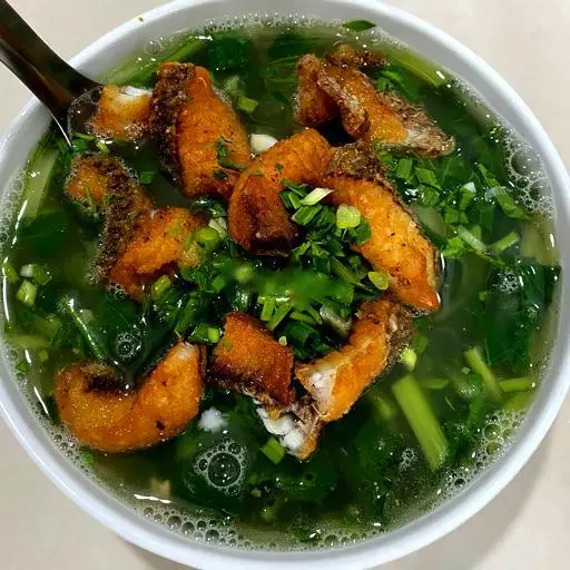 Hình ảnh Bún cá giòn