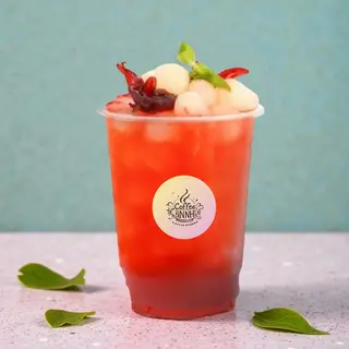 Hình ảnh Trà x atiso x long nhãn