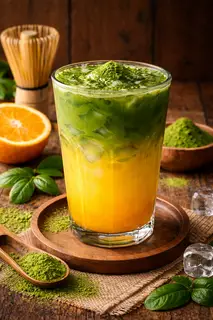 Hình ảnh Matcha orange-matcha cam