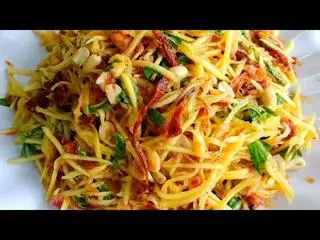 Hình ảnh Goi xoai kho bo.