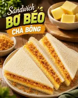 Hình ảnh Sandwich + Bơ + Pate (1bánh)