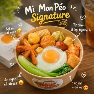 Hình ảnh MÌ TRỘN SIGNATURE - CHỌN 5 LOẠI TOPPING BẤT KỲ