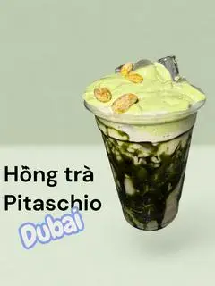 Hình ảnh Hồng trà sữa Pitaschio - Dubai
