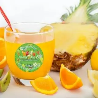 Hình ảnh Sinh Tố Cam Mix Thơm 