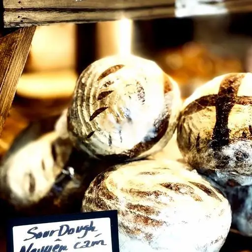 Hình ảnh Bánh mì sourdough ổ 300gram
