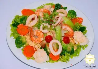 Hình ảnh mì trộn.hải sản