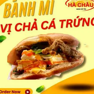 Hình ảnh Bánh mì chả cá - trứng