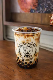 Hình ảnh Sữa tươi trân châu đường đen