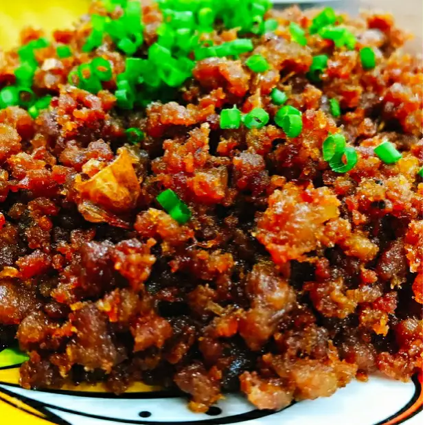 Hình ảnh Cơm Thịt Trưng Mắm Tép  (tặng kèm tráng miệng)