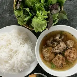 Hình ảnh BÚN CHẢ Xiên + Băm 