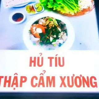 Hình ảnh Hủ tiếu nam vang thập cẩm xương