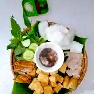 Hình ảnh Bún đậu thịt luộc chả cốm