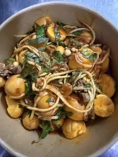 Hình ảnh chân gà sốt thái