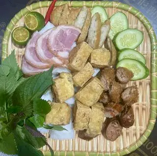 Hình ảnh bún đậu suốt đầy đủ