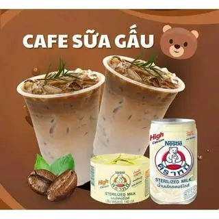 Hình ảnh Cafe sữa gấu