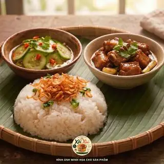 Hình ảnh Xôi Sườn Kho Tiêu