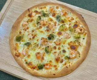 Hình ảnh Pizza Tôm Sốt